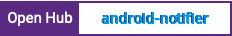 Open Hub project report for android-notifier