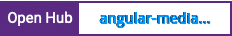 Open Hub project report for angular-media-player