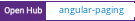 Open Hub project report for angular-paging