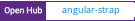Open Hub project report for angular-strap