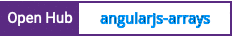 Open Hub project report for angularjs-arrays