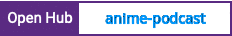 Open Hub project report for anime-podcast