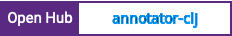 Open Hub project report for annotator-clj