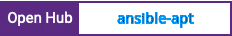 Open Hub project report for ansible-apt