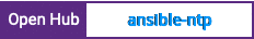 Open Hub project report for ansible-ntp