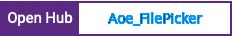 Open Hub project report for Aoe_FilePicker