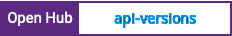 Open Hub project report for api-versions