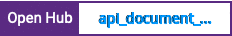 Open Hub project report for api_document_builder