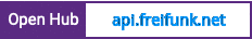 Open Hub project report for api.freifunk.net