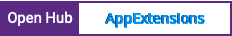 Open Hub project report for AppExtensions