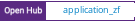 Open Hub project report for application_zf