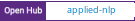 Open Hub project report for applied-nlp