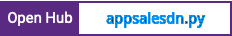 Open Hub project report for appsalesdn.py
