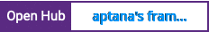 Open Hub project report for aptana's frameworks
