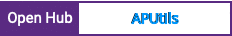 Open Hub project report for APUtils
