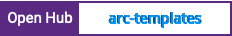 Open Hub project report for arc-templates