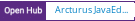 Open Hub project report for Arcturus JavaEditor