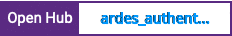 Open Hub project report for ardes_authenticated_system