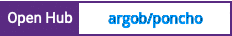 Open Hub project report for argob/poncho