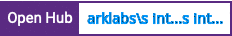 Open Hub project report for arklabs's intranet