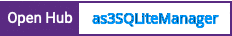 Open Hub project report for as3SQLiteManager