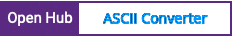Open Hub project report for ASCII Converter