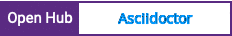 Open Hub project report for Asciidoctor