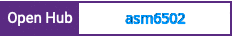 Open Hub project report for asm6502