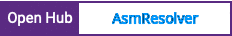 Open Hub project report for AsmResolver