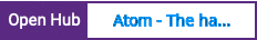 Open Hub project report for Atom - The hackable editor