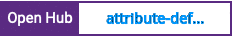 Open Hub project report for attribute-defaults