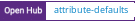 Open Hub project report for attribute-defaults