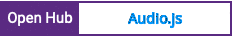 Open Hub project report for Audio.js