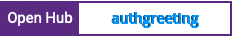 Open Hub project report for authgreeting