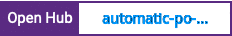 Open Hub project report for automatic-po-files-translating