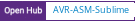 Open Hub project report for AVR-ASM-Sublime