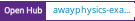 Open Hub project report for awayphysics-examples-fp11