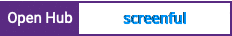 Open Hub project report for screenful