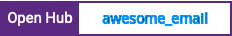 Open Hub project report for awesome_email