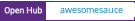 Open Hub project report for awesomesauce