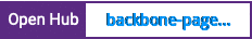 Open Hub project report for backbone-pages-with-demand-loading-and-zurb-foundation