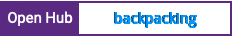 Open Hub project report for backpacking