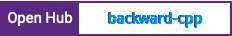 Open Hub project report for backward-cpp