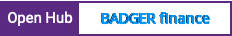 Open Hub project report for BADGER finance
