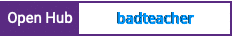 Open Hub project report for badteacher