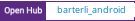 Open Hub project report for barterli_android