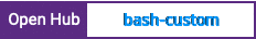 Open Hub project report for bash-custom
