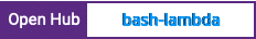 Open Hub project report for bash-lambda