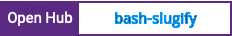 Open Hub project report for bash-slugify