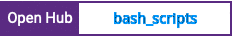 Open Hub project report for bash_scripts